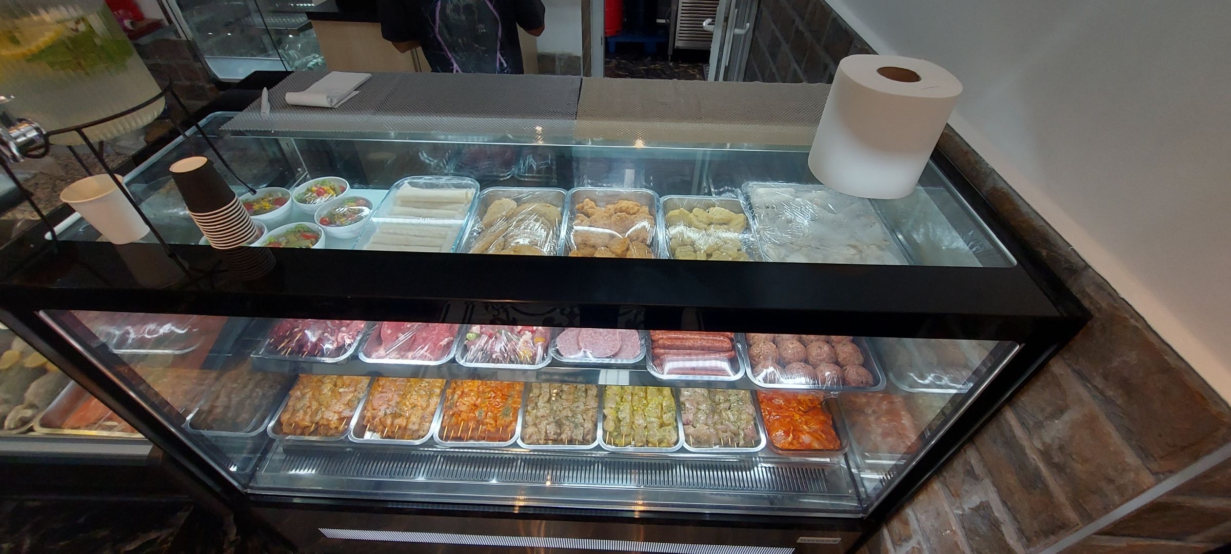 Vitrine viandes préparées